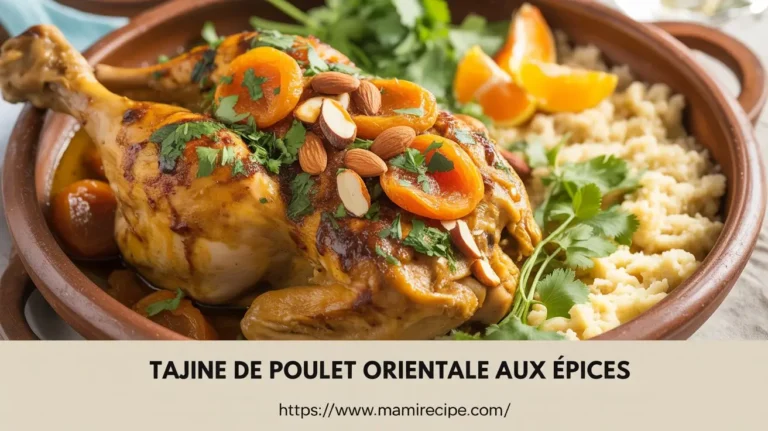 Tajine de poulet orientale aux épices : voyage culinaire vers le Maghreb 8 Tajine de poulet orientale aux epicess
