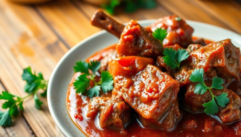 Recette Joue de boeuf confite au sauce tomate (facile, rapide) 1 recette joue de boeuf confite