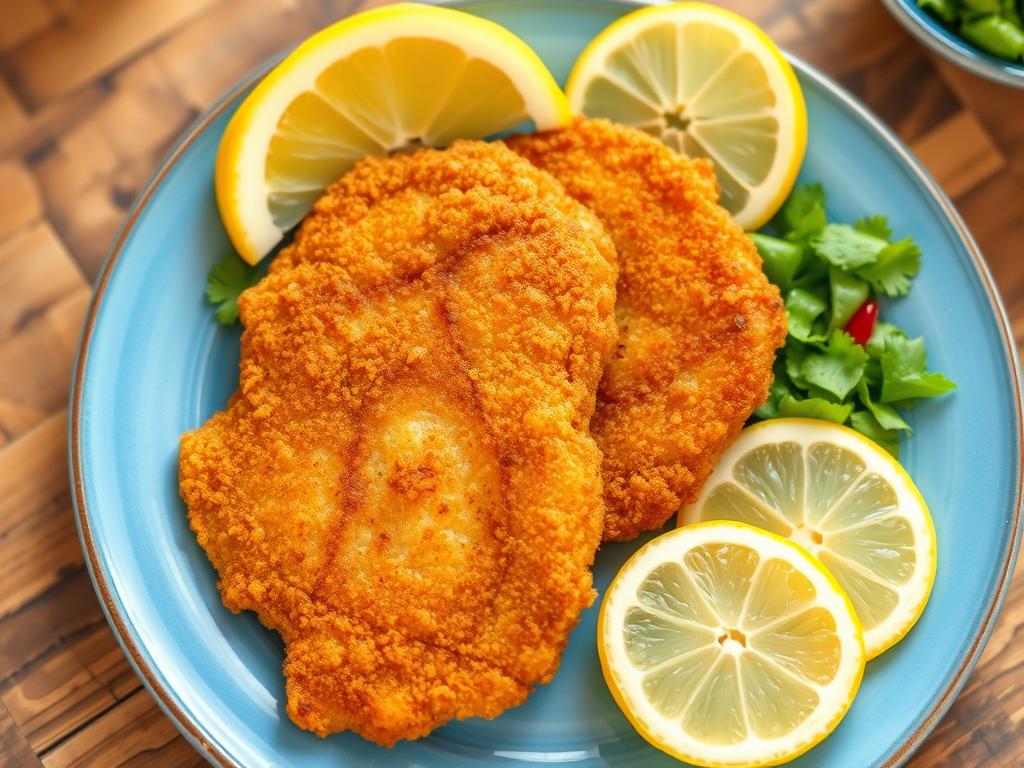 escalope de dinde panée au four